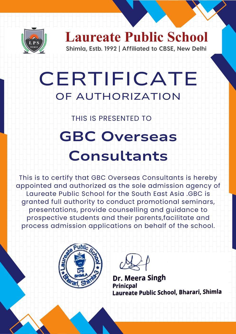 Certificate Laureate